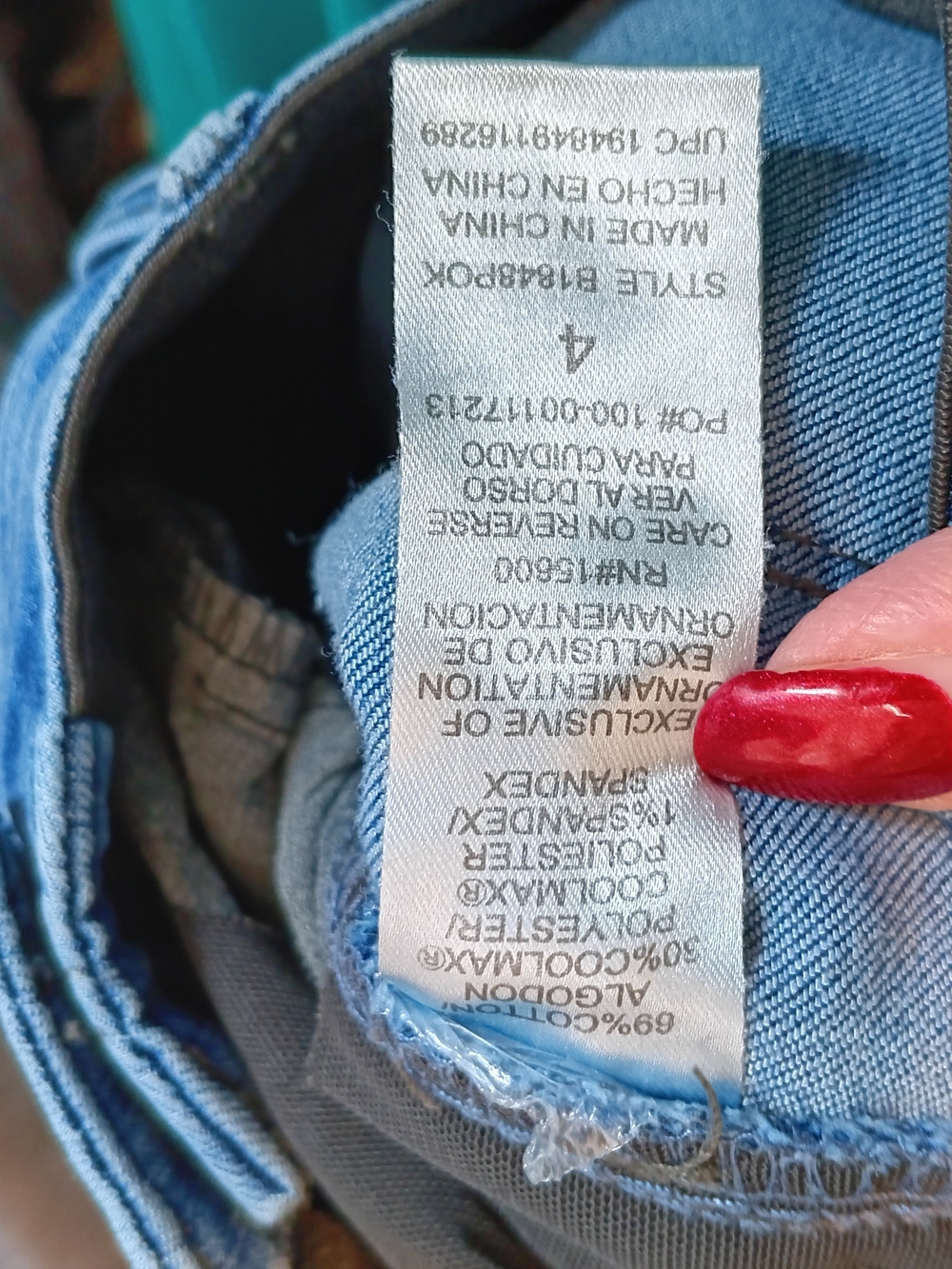 Democracy Light Blue Flare Jeans - Straight Leg Denim Ab-Solution - Picture 6 of 7